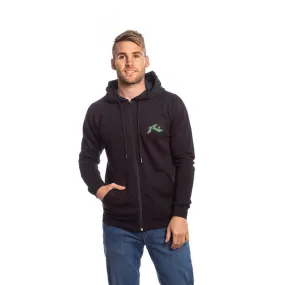 Campera Rusty Competition Negro Verde