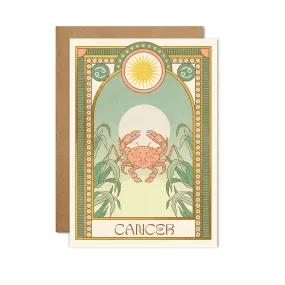 Cancer Zodiac Card