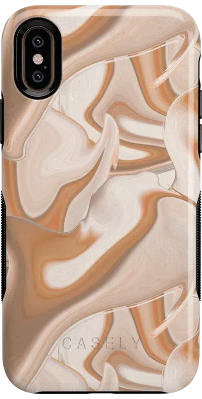 Caramel Delight | Marble Swirl Case