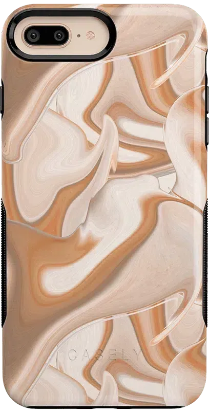 Caramel Delight | Marble Swirl Case