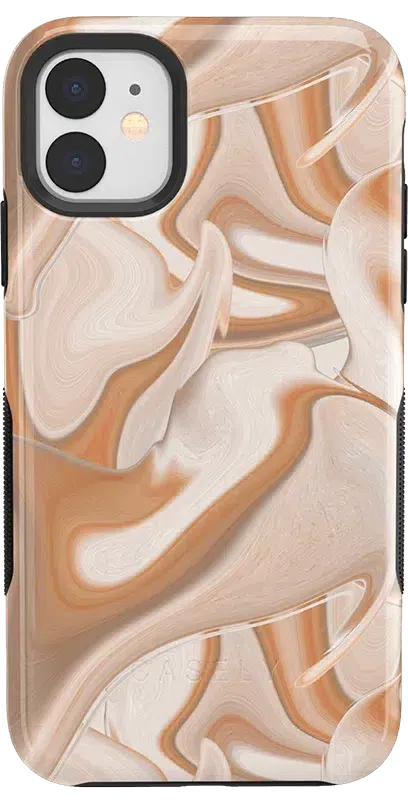 Caramel Delight | Marble Swirl Case