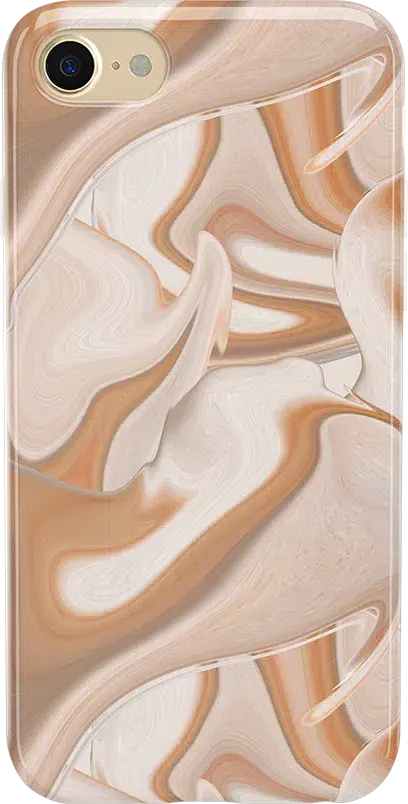 Caramel Delight | Marble Swirl Case