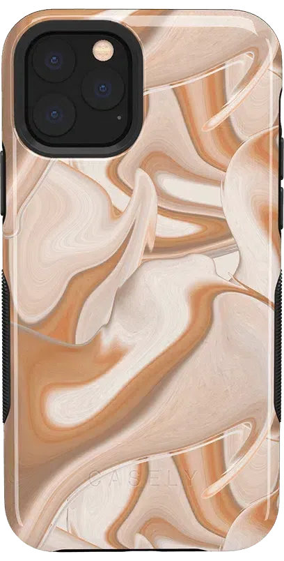 Caramel Delight | Marble Swirl Case