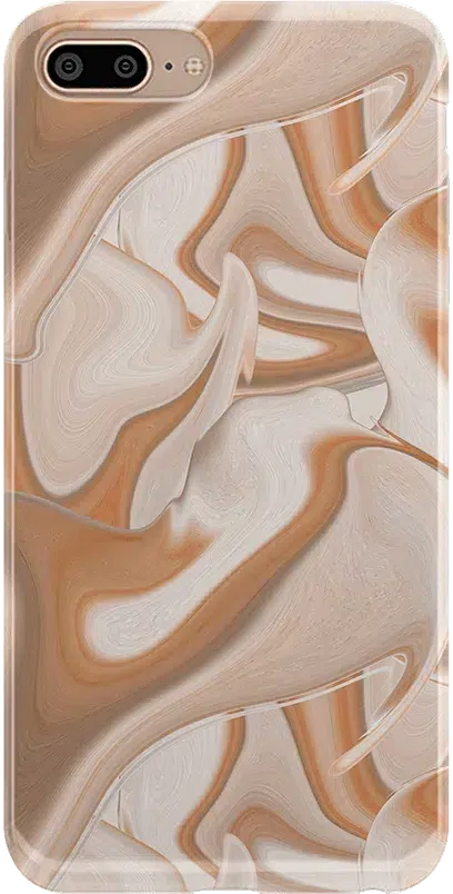 Caramel Delight | Marble Swirl Case