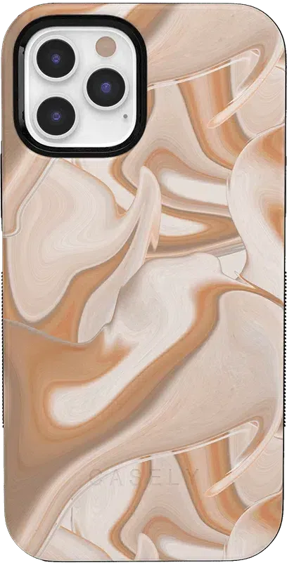 Caramel Delight | Marble Swirl Case