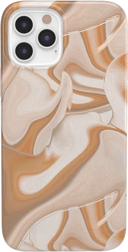 Caramel Delight | Marble Swirl Case