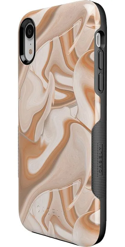 Caramel Delight | Marble Swirl Case