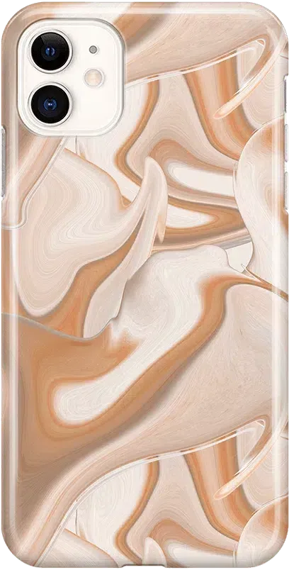 Caramel Delight | Marble Swirl Case