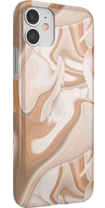 Caramel Delight | Marble Swirl Case