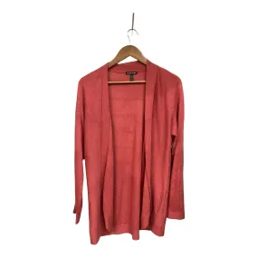 Cardigan By Eileen Fisher In Red, Size: M