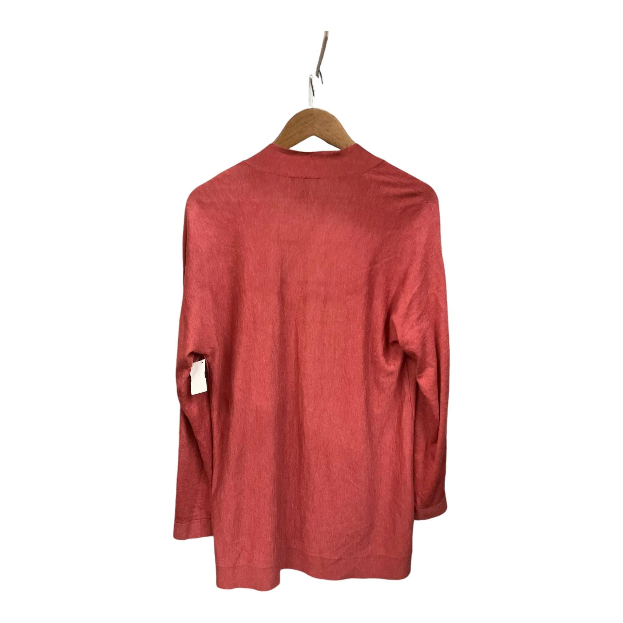 Cardigan By Eileen Fisher In Red, Size: M