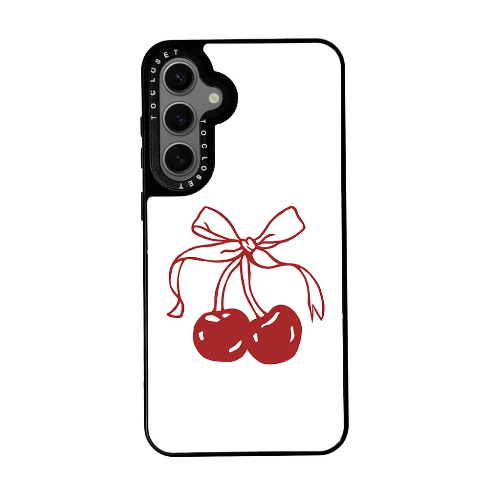 Cherry Designer Samsung S24 Plus Case Cover