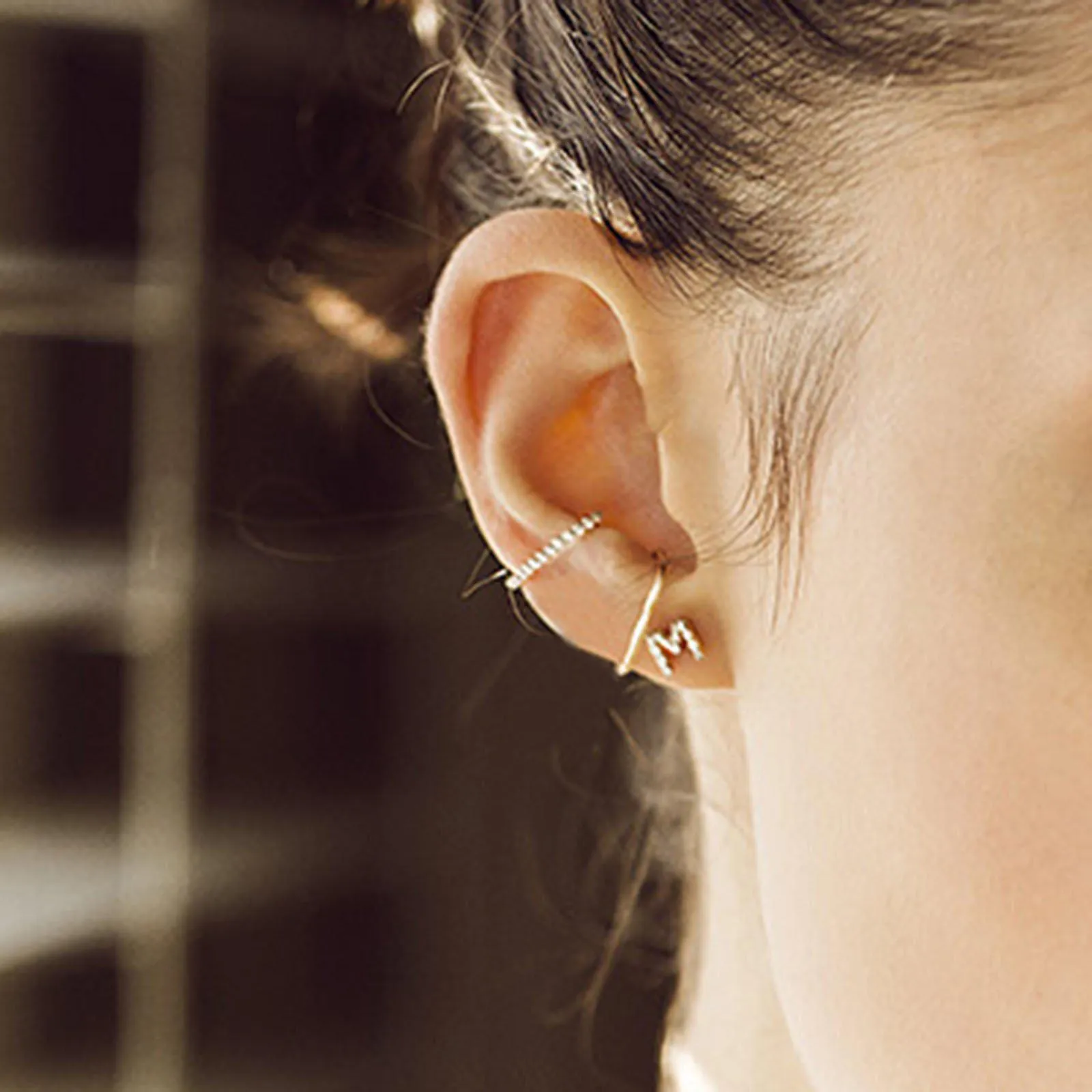 Circle Cuff Earring