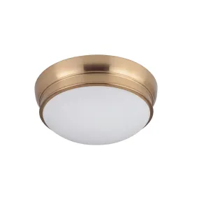 Classic 11in Flush Mount - Brass