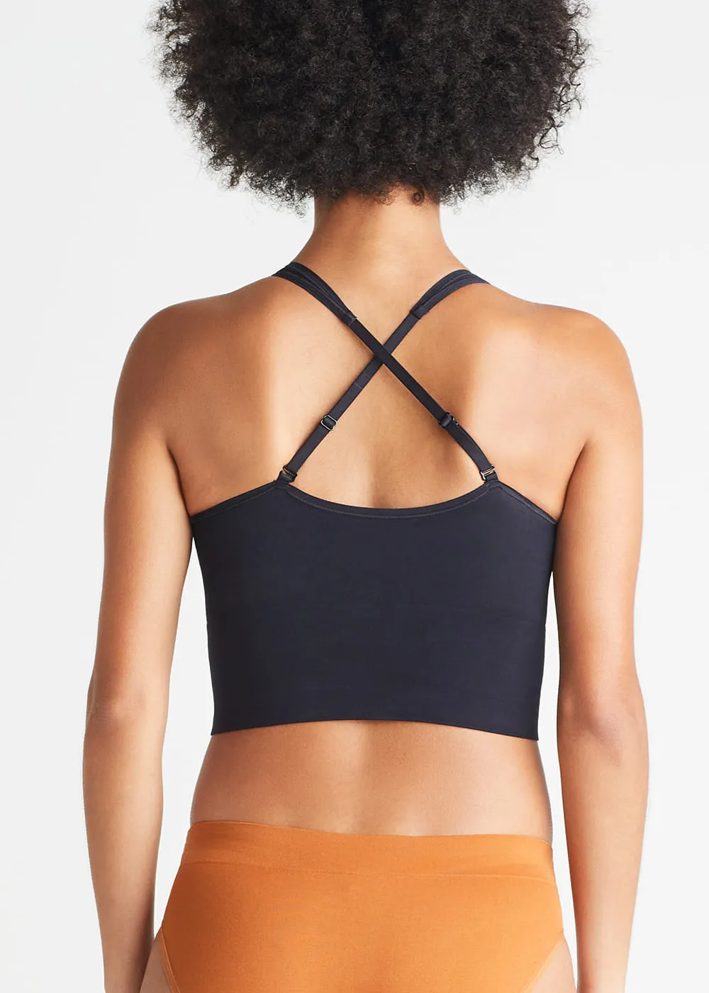 Claudia Longline Bra Top - Seamless