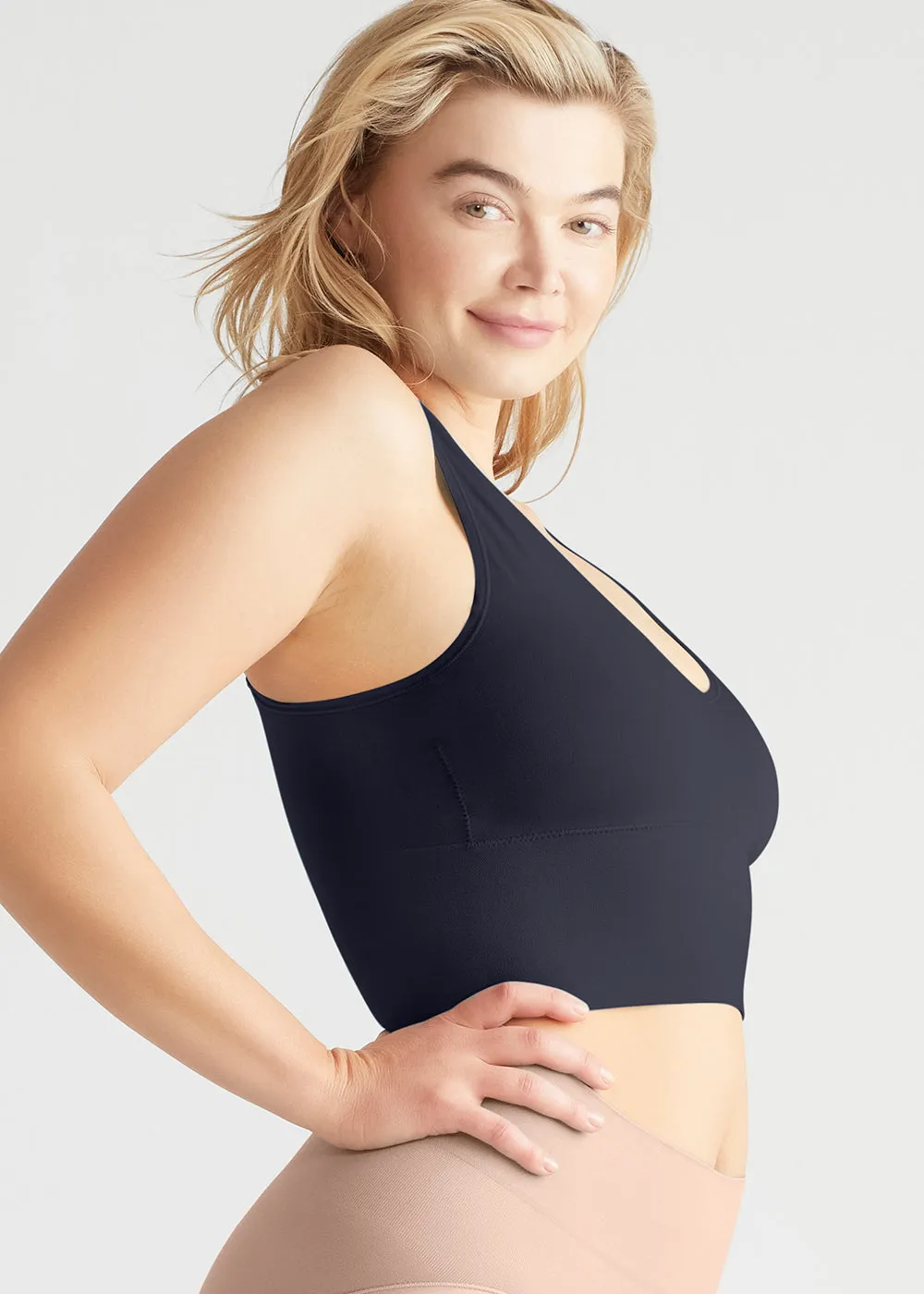 Claudia Longline Bra Top - Seamless