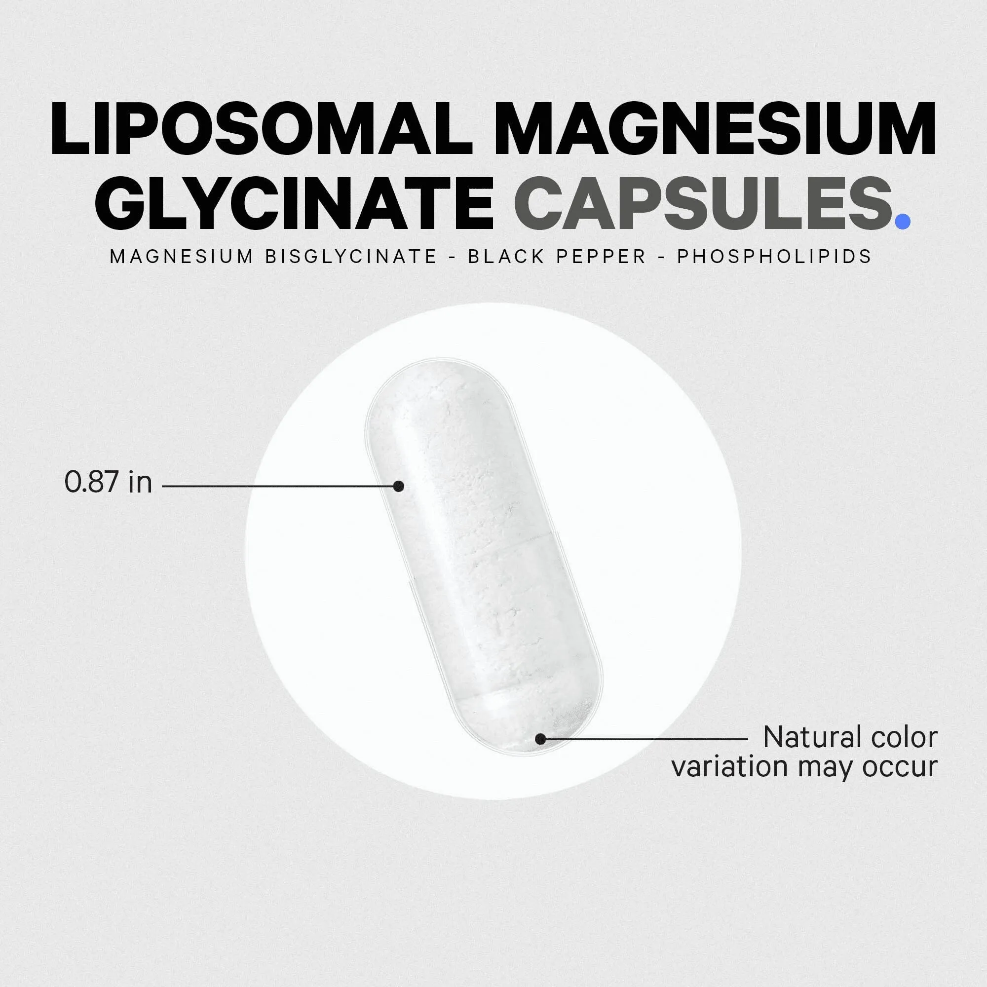 Codeage Liposomal Magnesium Glycinate Supplement