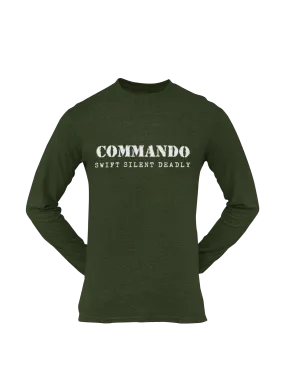 Commando T-shirt - Commando - Swift Silent Deadly (Men)