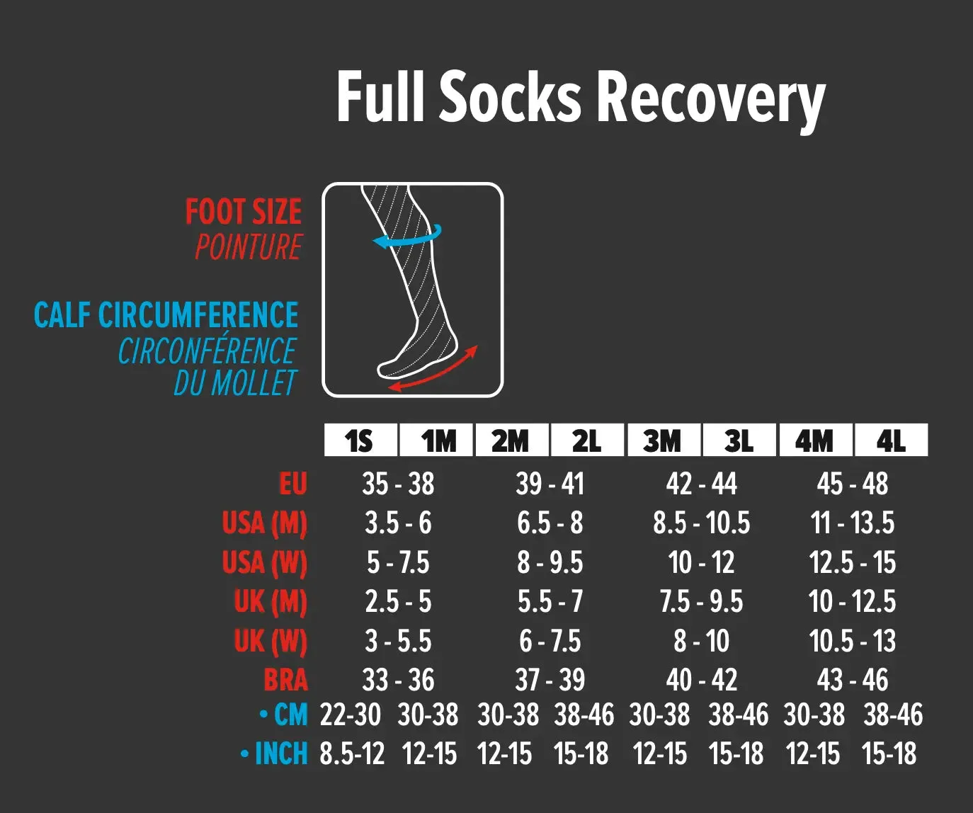 Compressport | Recovery Socks  | Black