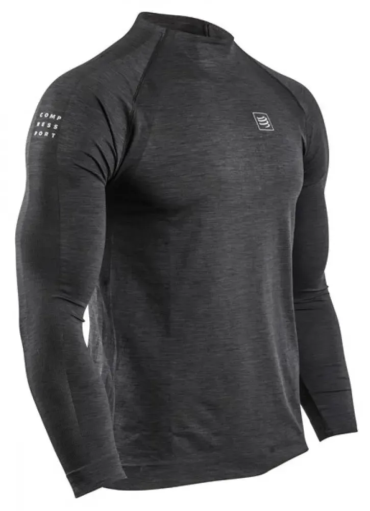 Compressport | Training Long Sleeve | Black | Heren