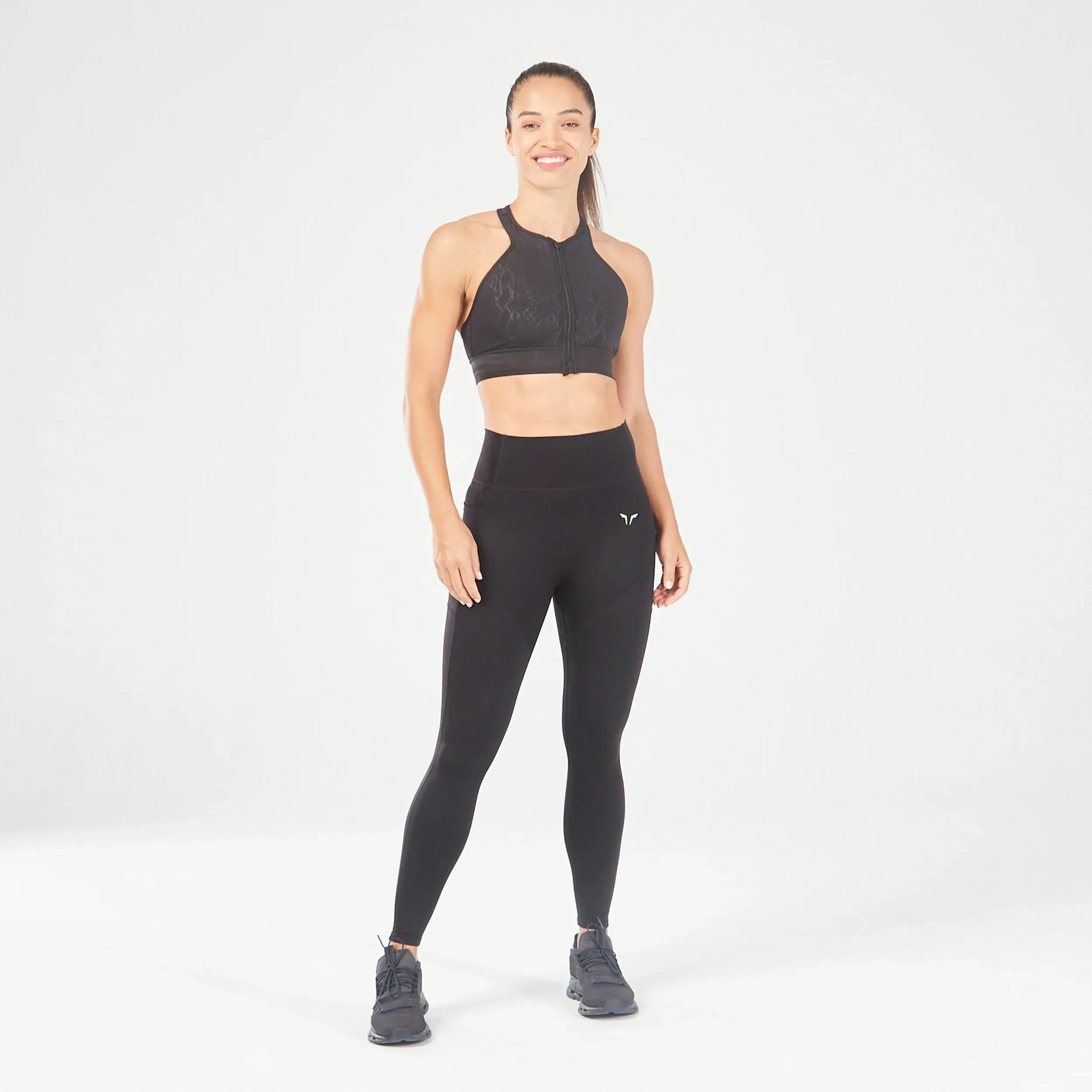 Core Panel Leggings - Black