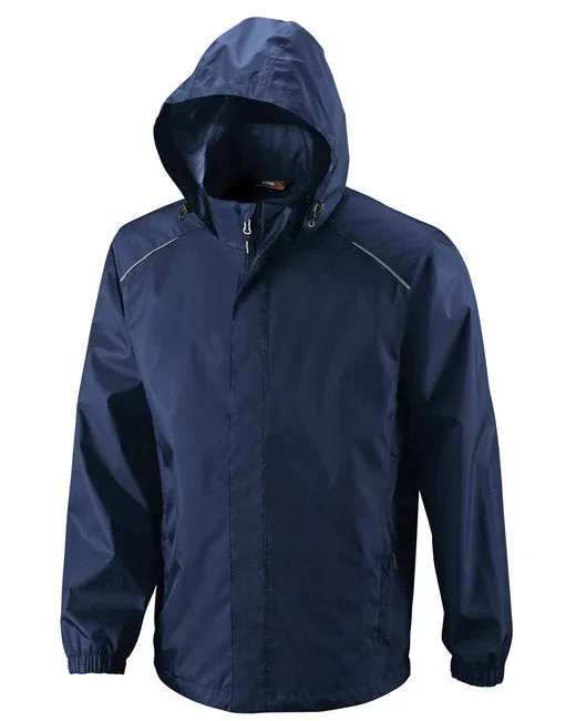 Core365 Climate Seam-Sealed Lightweight Variegated Ripstop Rain Jacket - 88185