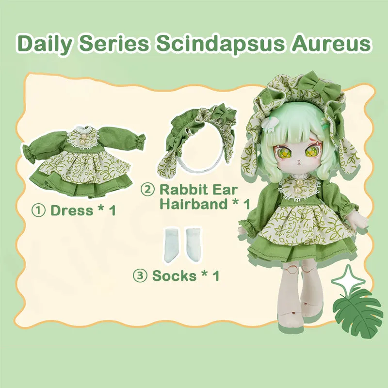 Daily Series Scindapsus Aureus 1/12 BJD Limited Clothing Set