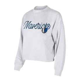 DALLAS MAVERICKS CONCEPTS SPORT 2023 WOMEN'S GREY LONGSLEEVE TOP