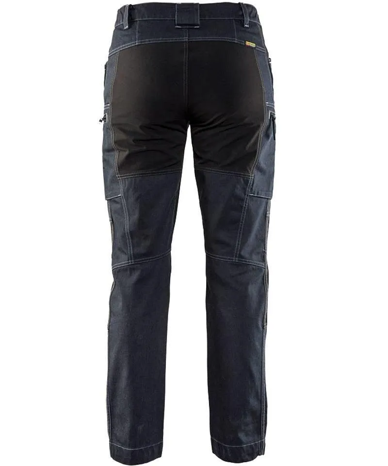 Dames stretch werkbroek Denim Blaklader