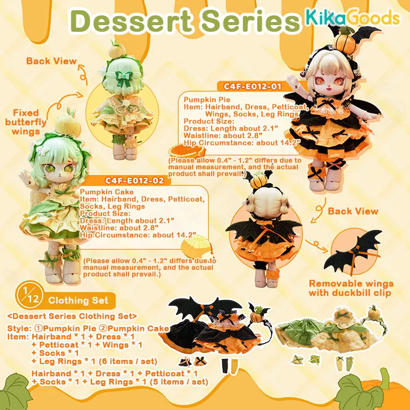 Dessert Series 1/12 BJD Limited Clothing Set