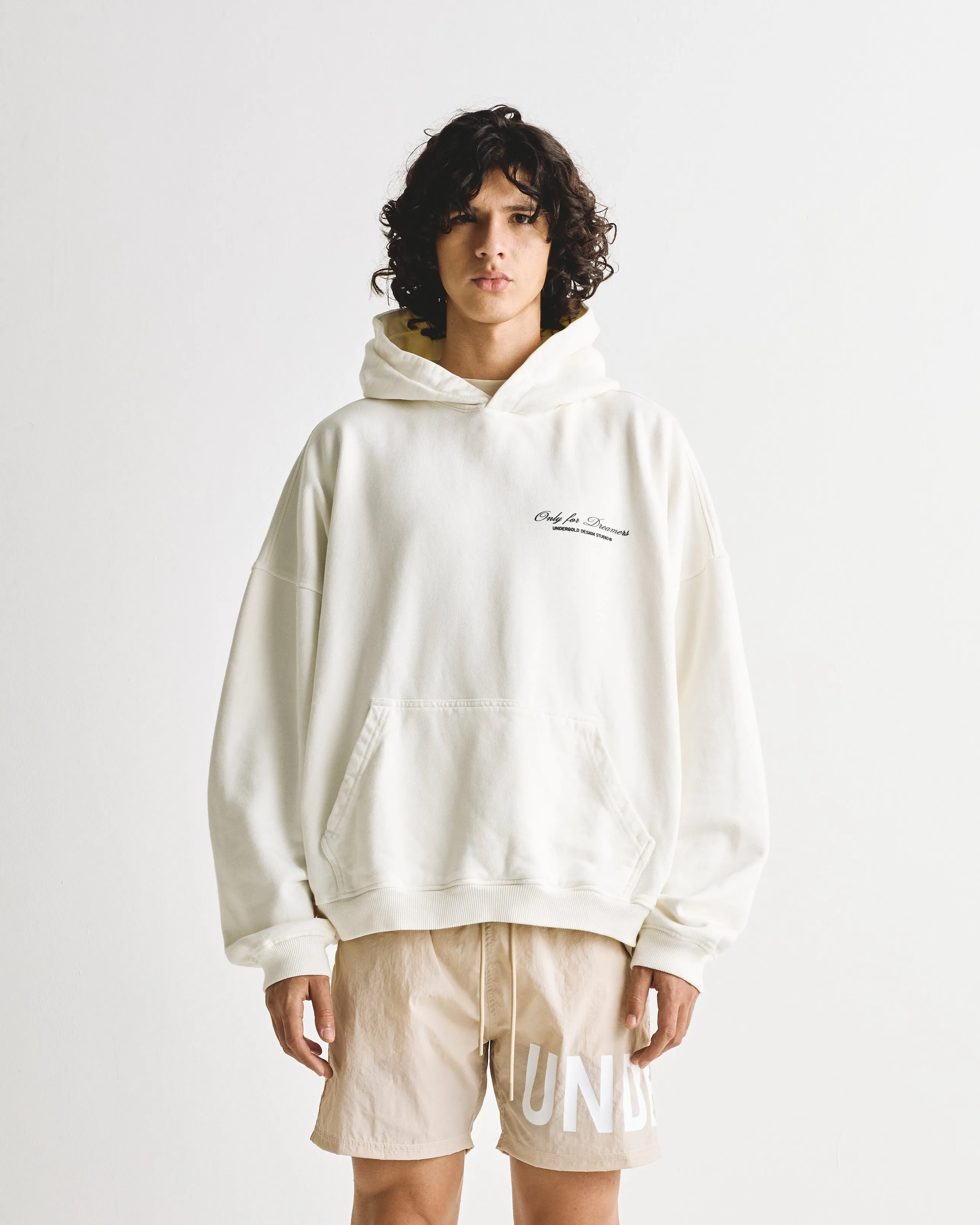 Dreamers Basic Hoodie White