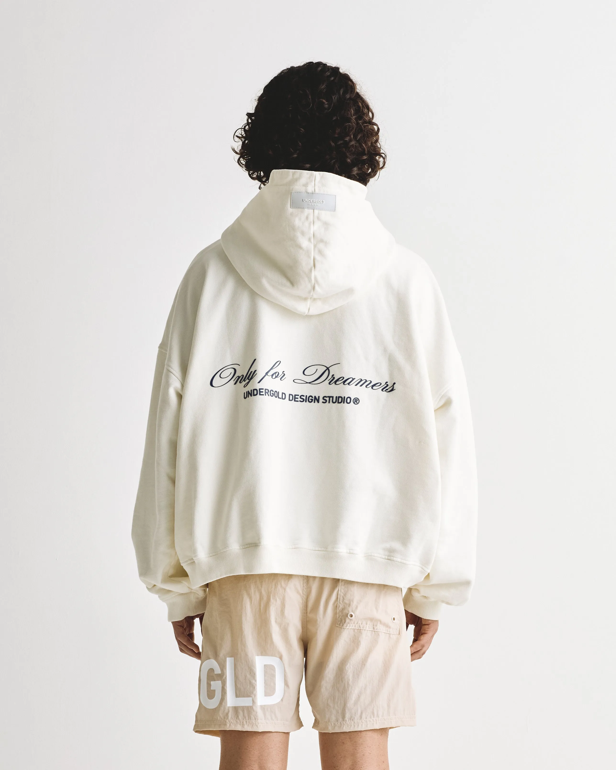 Dreamers Basic Hoodie White