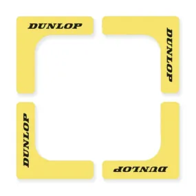 Dunlop 622222 Court Edges (8 Pieces)