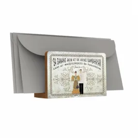 Filipiniana Letter Holder