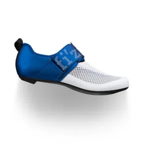 Fizik | Transiro Hydra | Triathlonschoen | White / Metallic Blue