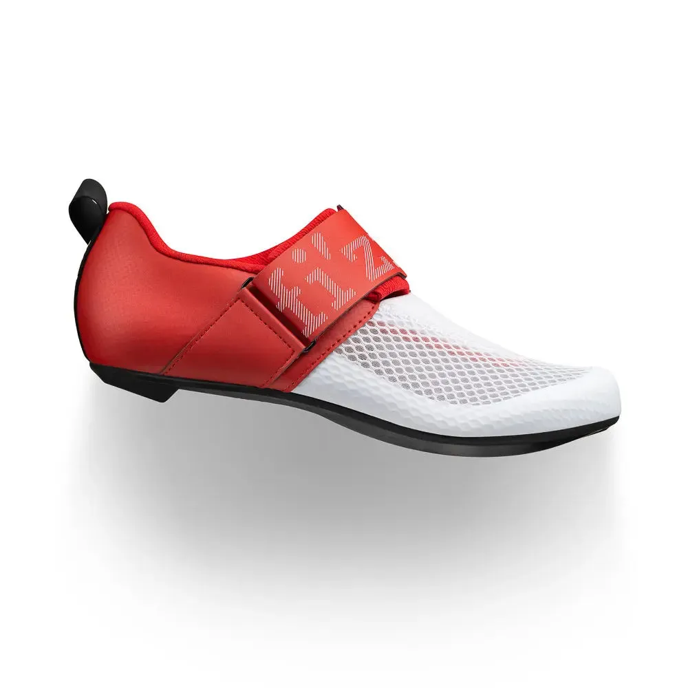 Fizik | Transiro Hydra | Triathlonschoen | White / Metallic Red