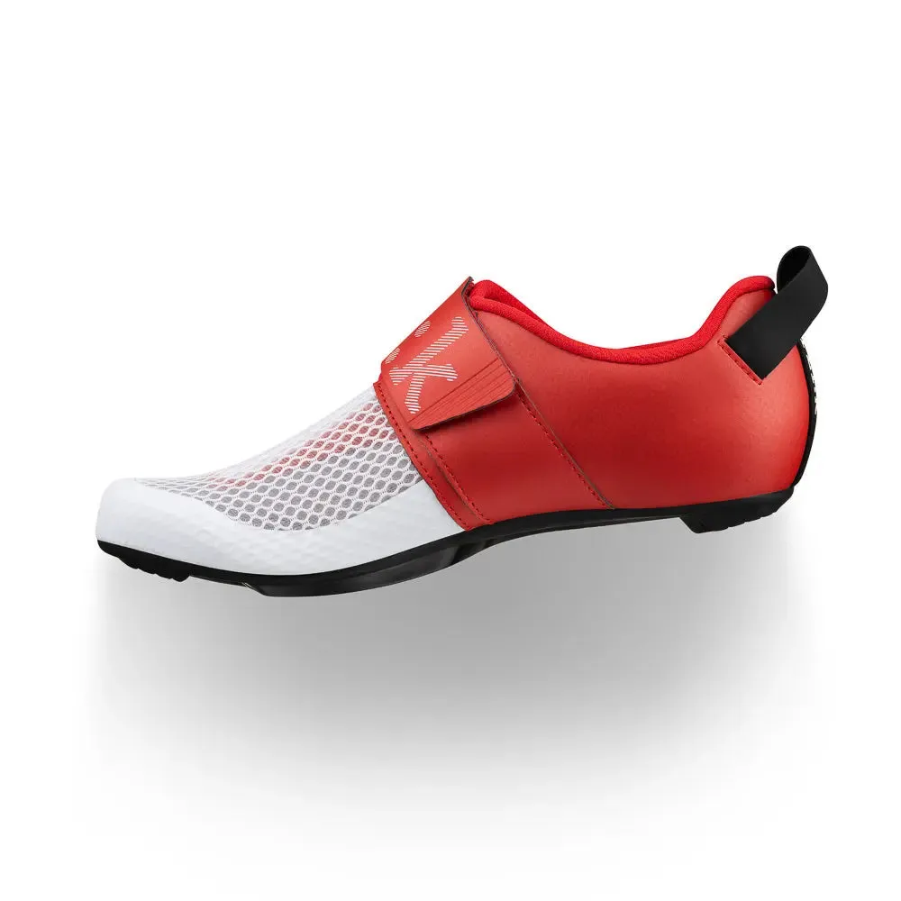 Fizik | Transiro Hydra | Triathlonschoen | White / Metallic Red