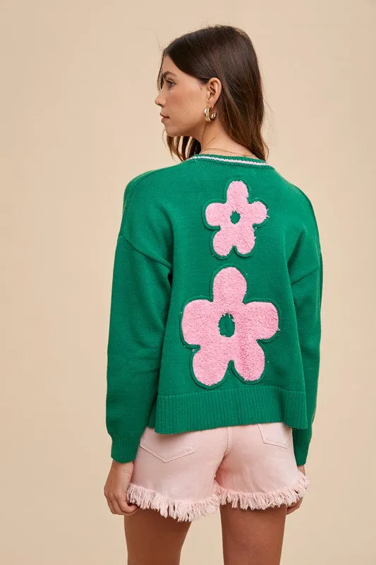 Flower Power Cardigan