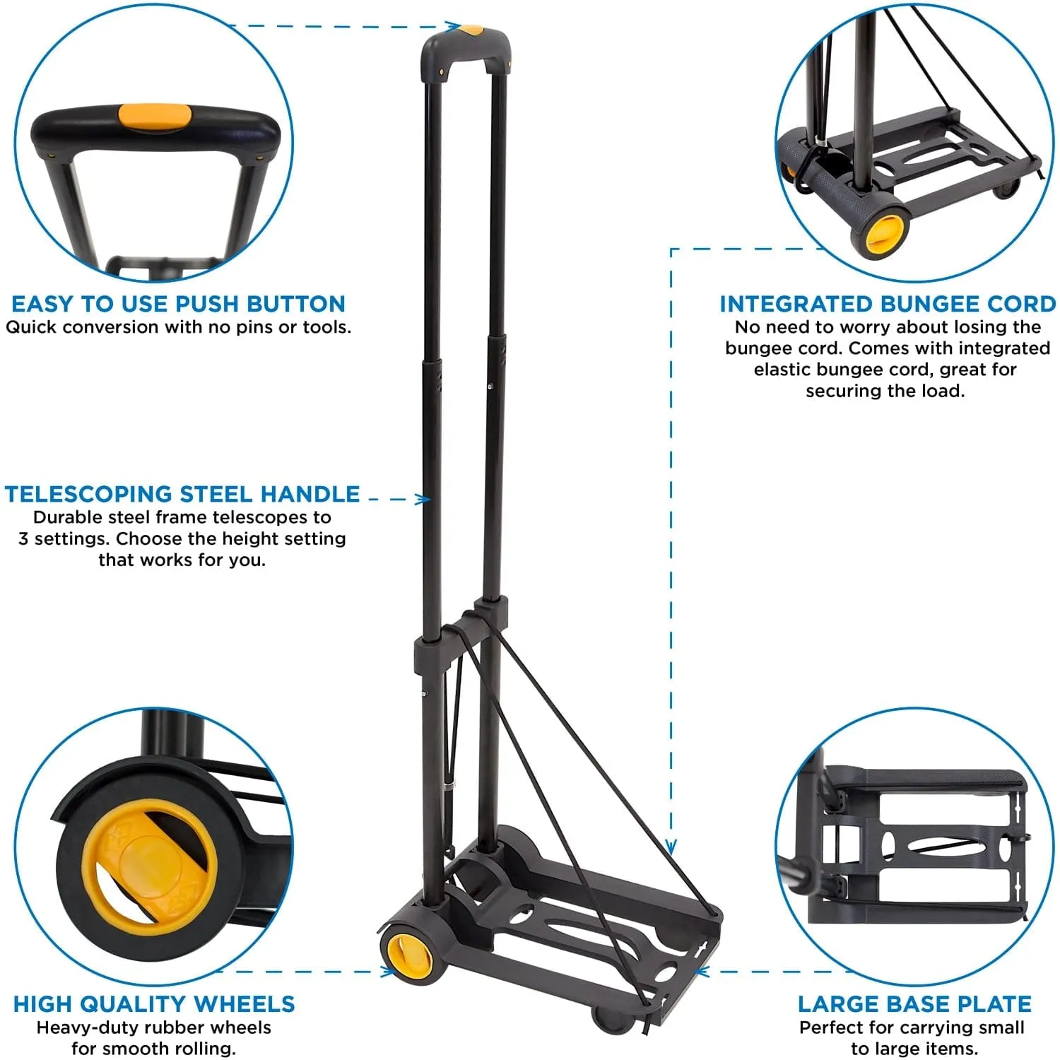 Folding Luggage Cart and Dolly