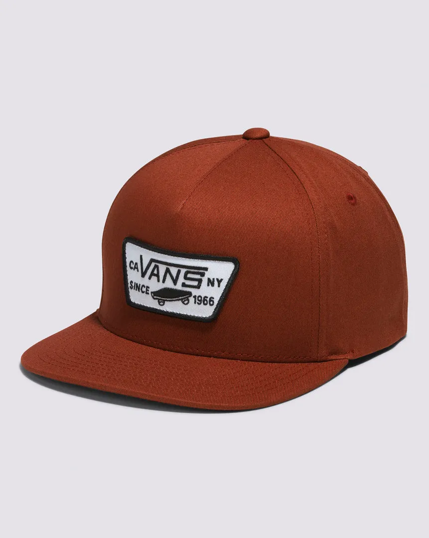 Gorra Full Patch Snapback Burnt Henna