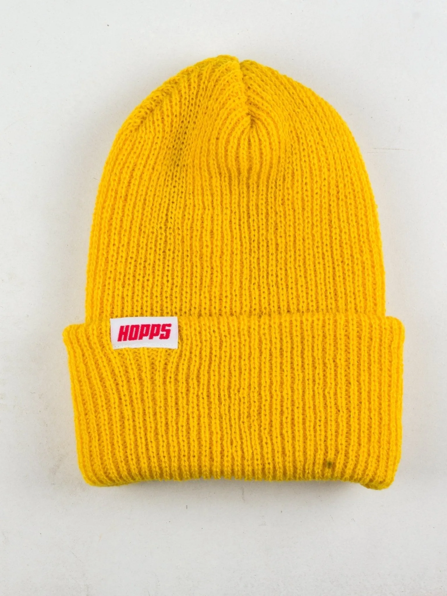 Hopps - Tab Beanie - Fisherman Style - Mustard