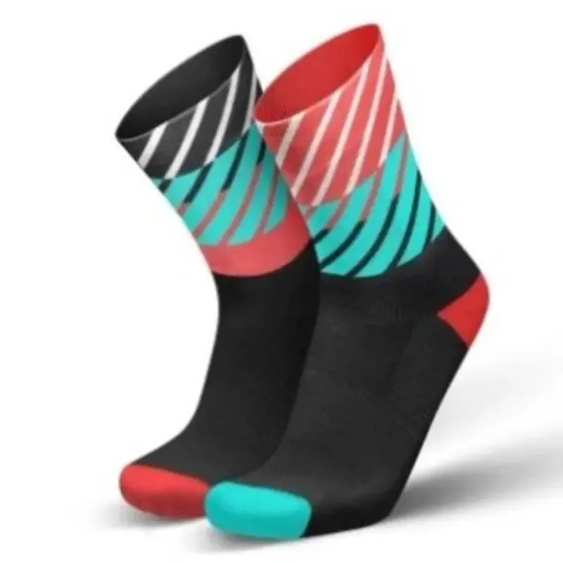 Incylence | Diagonals | Running Socks | Black Inferno