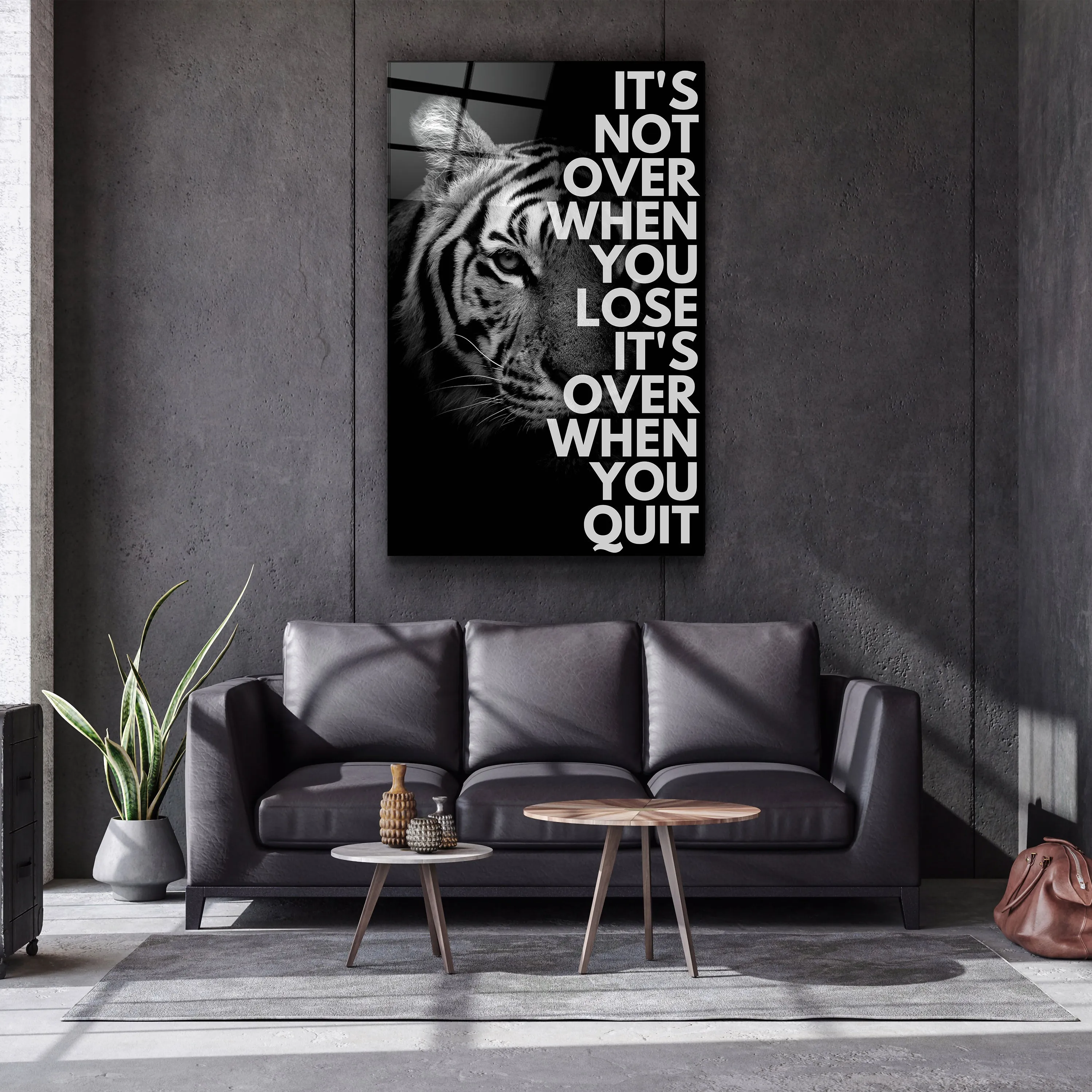 It is Not Over | Designers Collection Glass Wall Art