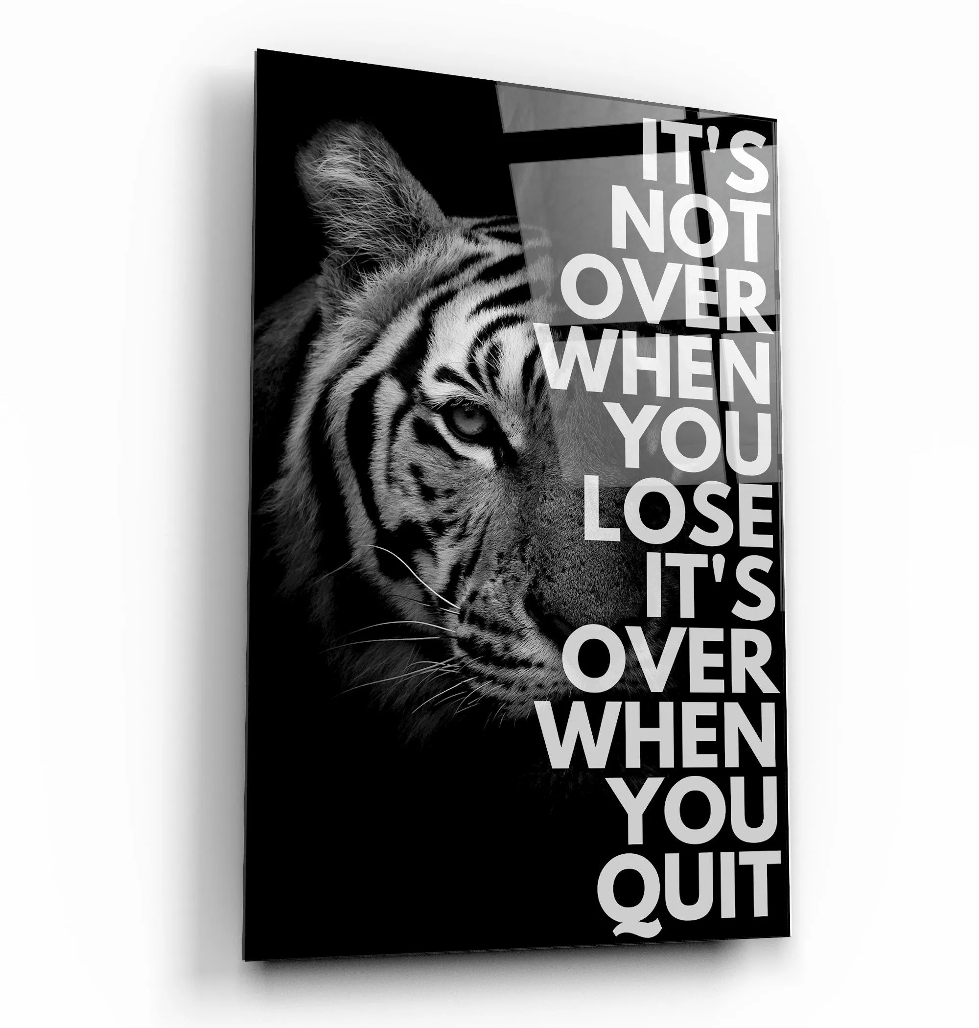 It is Not Over | Designers Collection Glass Wall Art