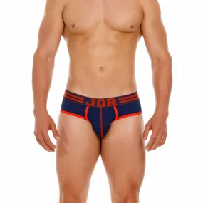 JOR College brief blue