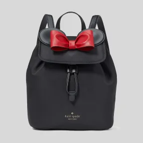 KATE SPADE Disney X Kate Spade New York Minnie 3D Flap Backpack Black Multi KG589