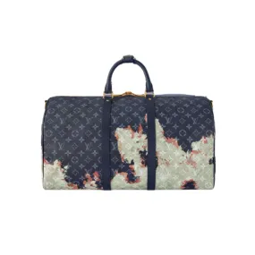 Keepall Graphique Navy Gold 50