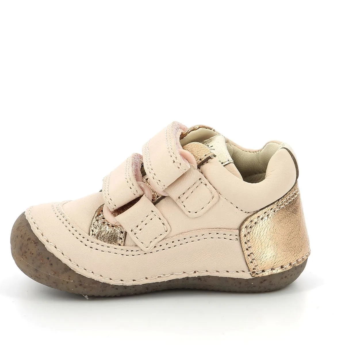 Kickers Sostankro Rose Clair Métal