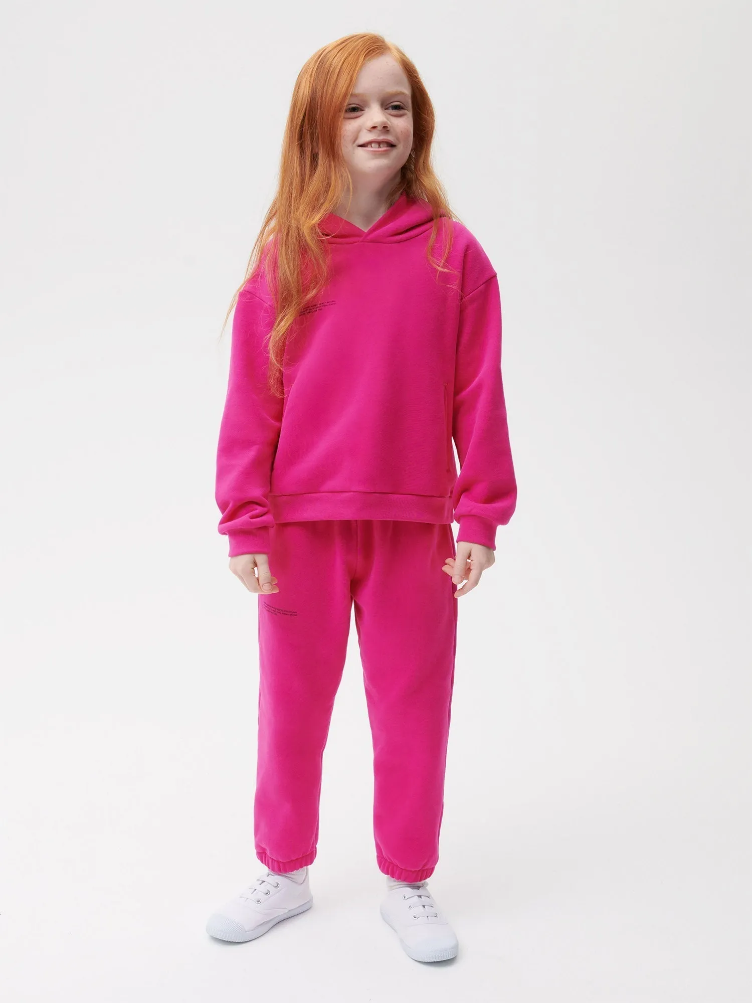 Kids' 365 Midweight Hoodie—foxglove pink