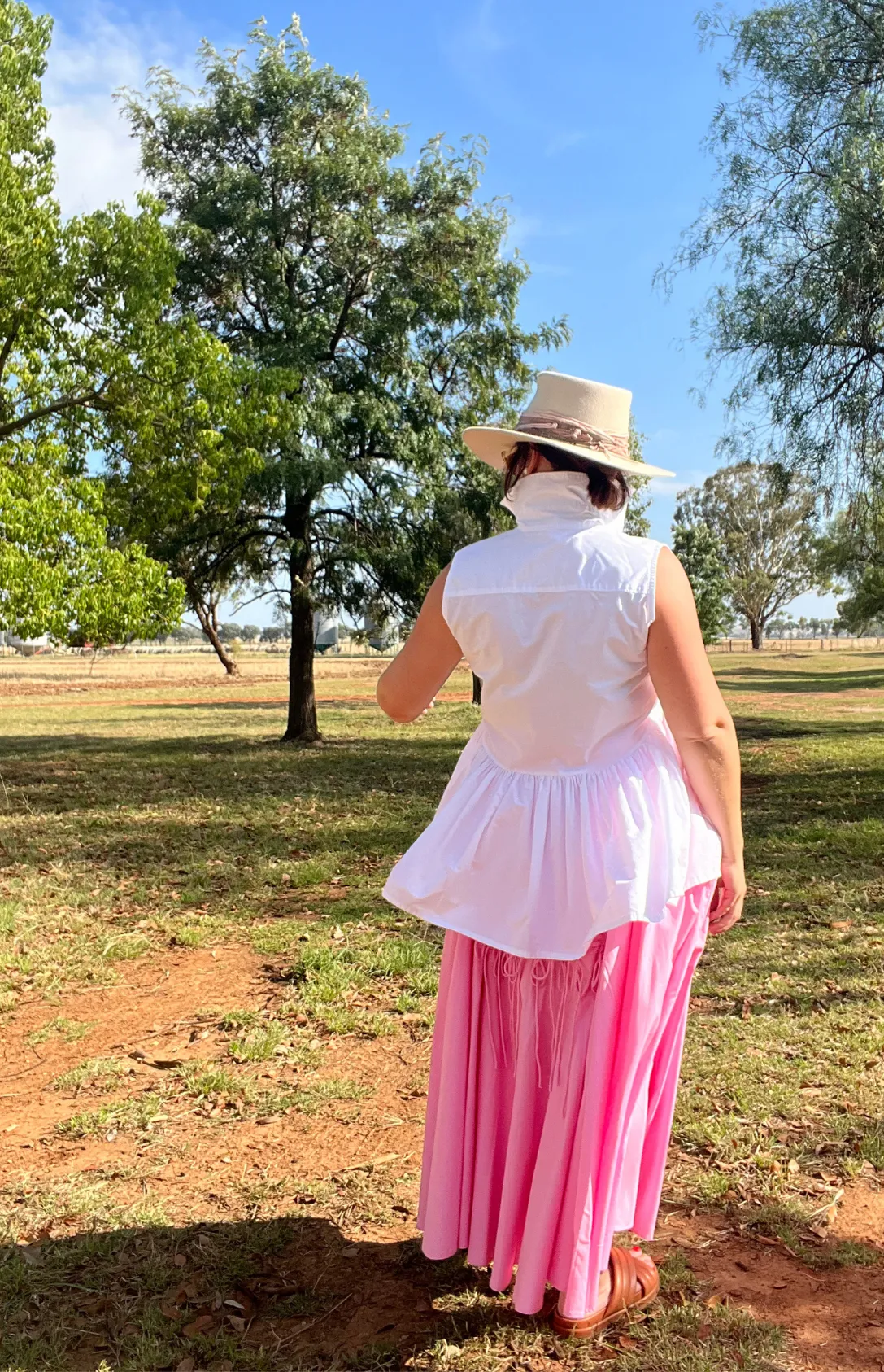 Latto Smocked Skirt - Pink